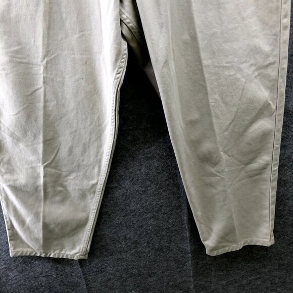 NWT Route 66 Relaxed Fit Chino Pants 5 Pocket Womens 20P Beige Canvas Denim - Picture 4 of 12